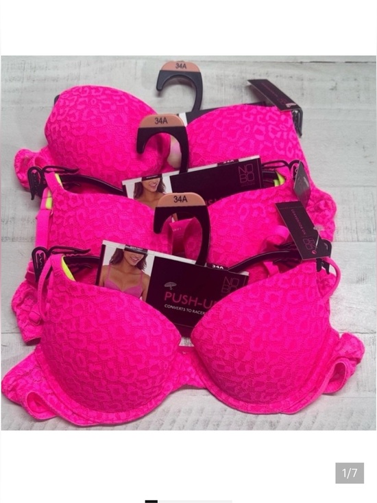 No Boundaries Other - Set of 3 Women’s Lace Push Up Bra from No Boundaries